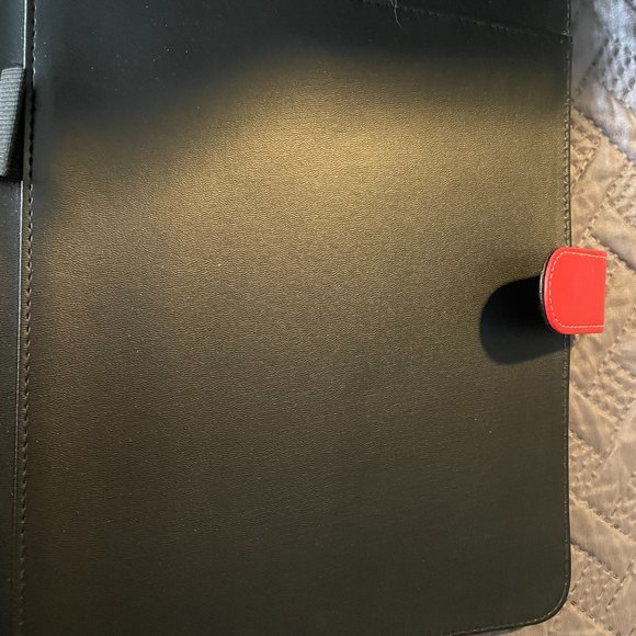 Arbonne Red Leather Portfolio - Picture 4 of 4